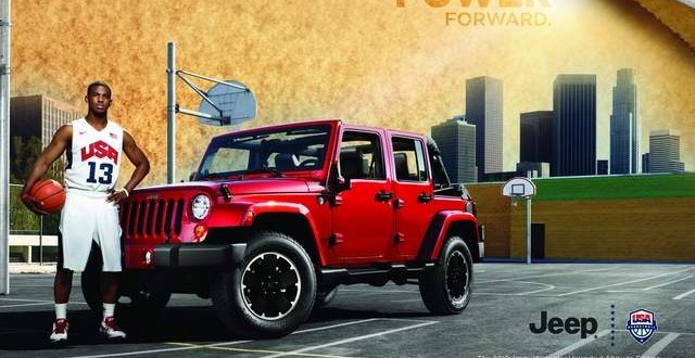 Η promo αφίσσα της Jeep για το USA Basketball